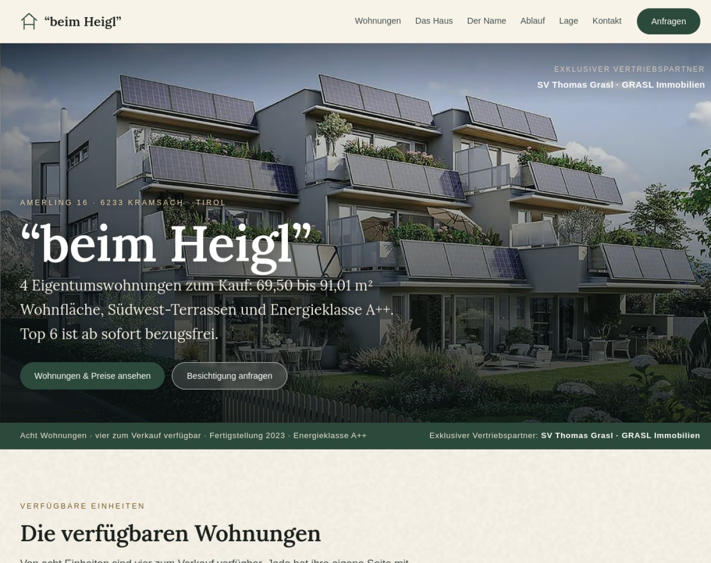 Beim Heigl website